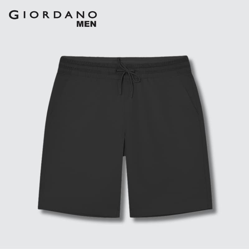 Giordano Men 100% Cotton Drawstring Regular Fit Shorts [New]