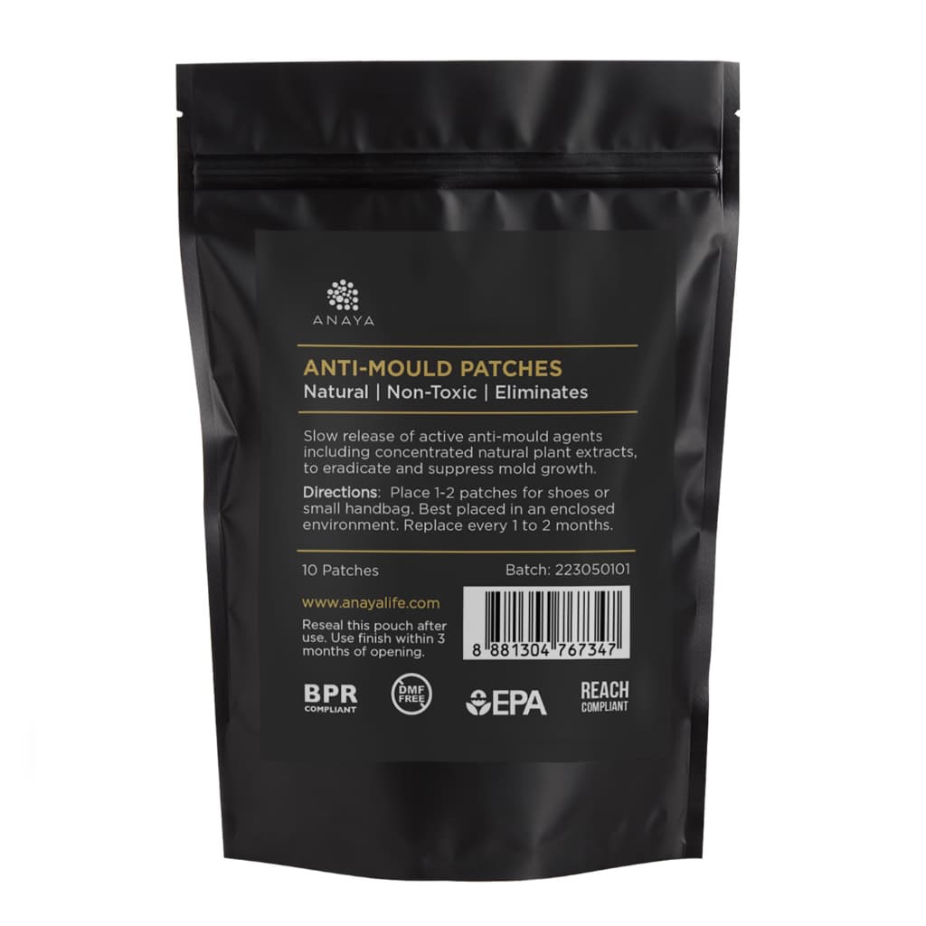 Anaya - Anti-Mould Patches for Leather, Sneaker (natural, anti-mold, anti-mildew, mould prevention)