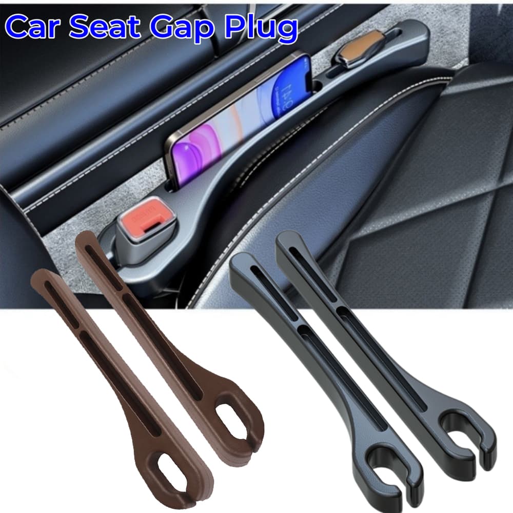 1Pair Car Seat Gap Filler Side Seam Plug Strip Leak-proof Filling Strip Car Styling Seat Gap Interior Universal Decoration Supplies