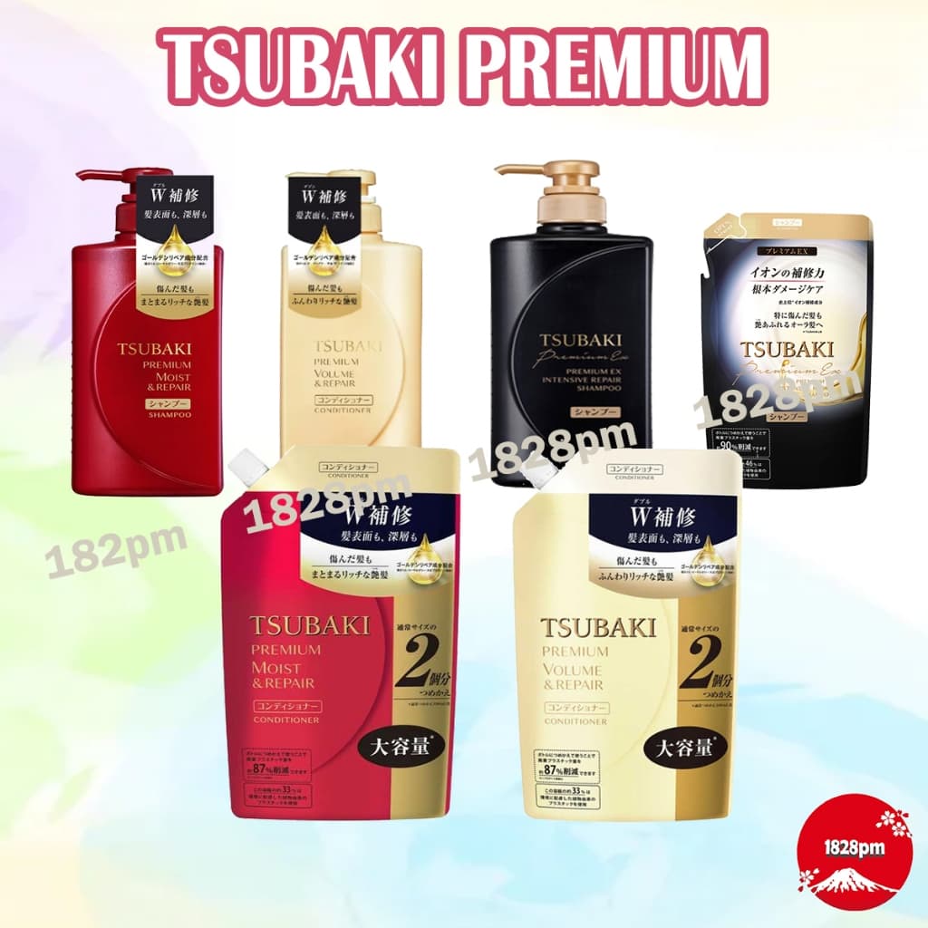 Tsubaki Japan Premium Shampoo / Conditioner / Treatment (Bottle/Refill) Sale