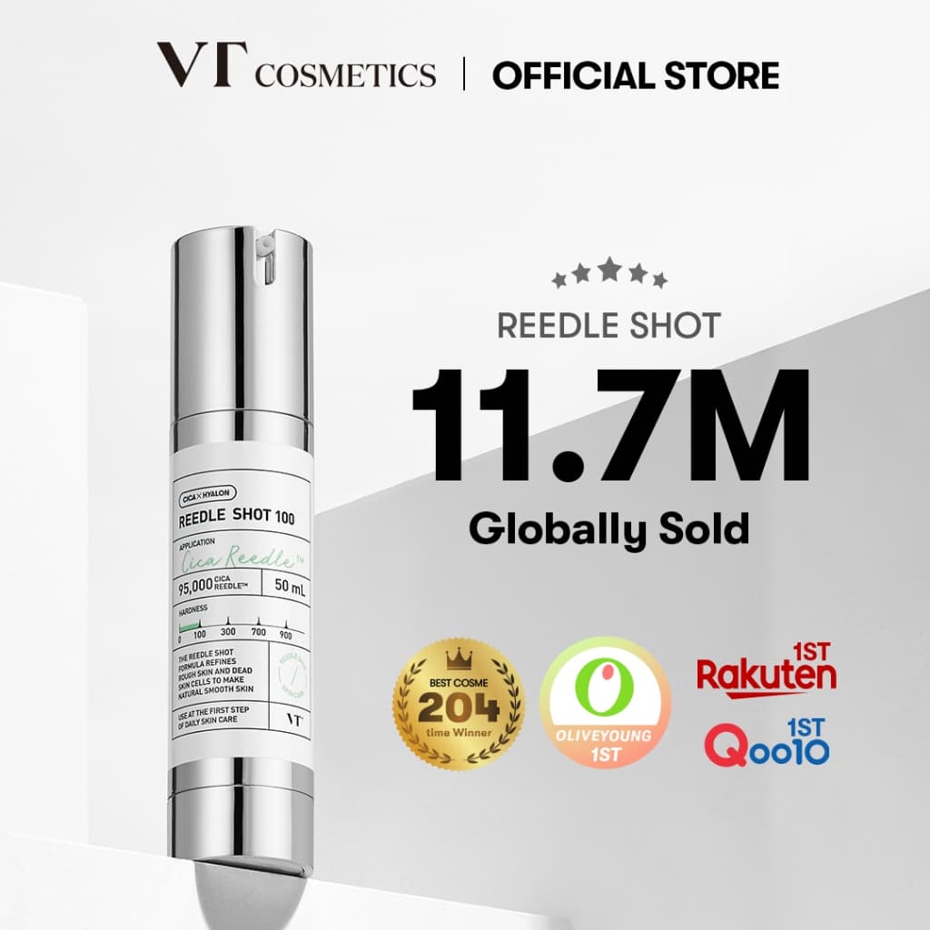 [VT] REEDLE SHOT 100 / 300 / 700 skin starter, skin absorption improvment+PDRN Essence pouch [Official Flagship]
