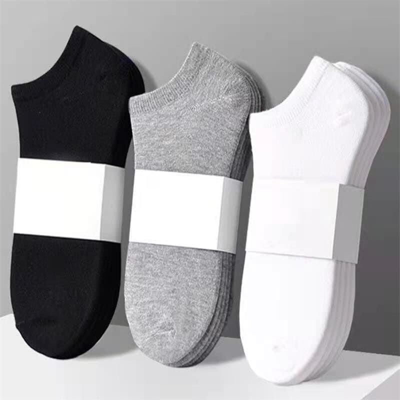 10 Pairs Plain Socks School Socks Unisex Socks Pure Color Foot Ankle socks